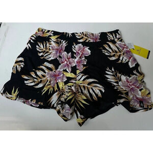 Floral Volcom Shorts Big Girls L 10/12 NWT